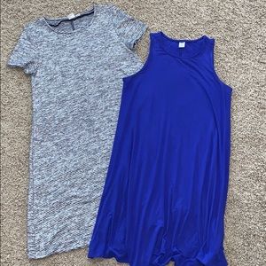 Bundle of TWO Casual Summer T-Shirt Dresses